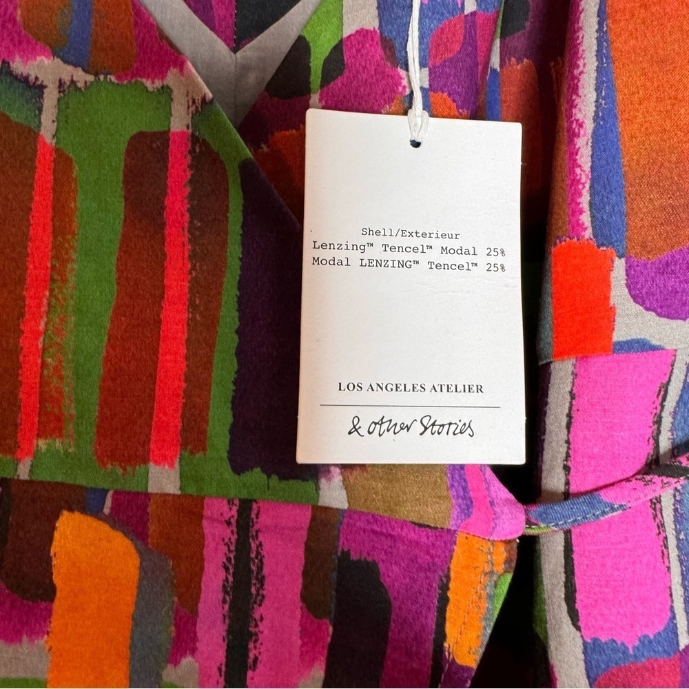 NWT & Other Stories Multicolor Strappy Dress - Picture 12 of 15
